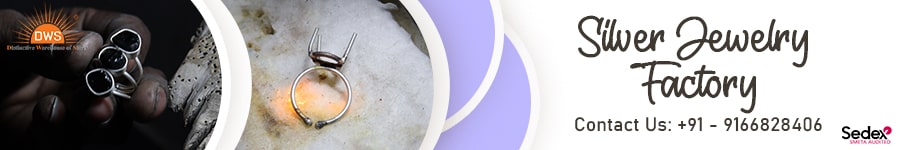 Silver Jewelry Factory in India